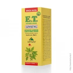 Lemuria Ginseng Estratto Totale Gocce 30 ml | Farma di Fiducia