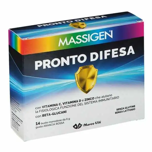 MASSIGEN - PRONTO DIFESA - 14 buste monodose | Risparmia in Farmacia