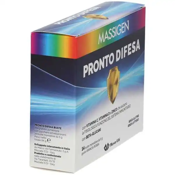 MASSIGEN - PRONTO DIFESA - 14 buste monodose | Risparmia in Farmacia