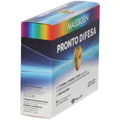 MASSIGEN - PRONTO DIFESA - 14 buste monodose | Risparmia in Farmacia