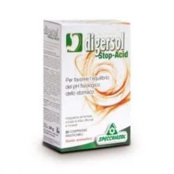 SPECCHIASOL DIGERSOL STOP-ACID 20 COMPRESSE, Specchiasol