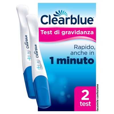Clearblue 2Test gravidanza Rilevazione Rapida | Risparmia in Farmacia