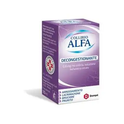 Collirio Alfa Decongestionante 10ml | Farma di Fiducia