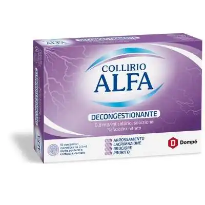 Collirio Alfa Decongestionante 10x0,3ml | Farma di Fiducia