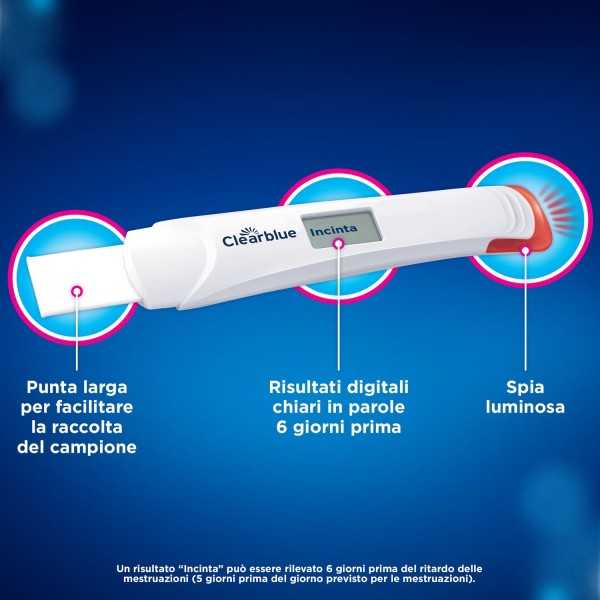 Test gravidanza Rilevazione Digitale Precoce | Risparmia in Farmacia