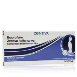 Zentiva Ibuprofene 400 mg 12 Compresse
