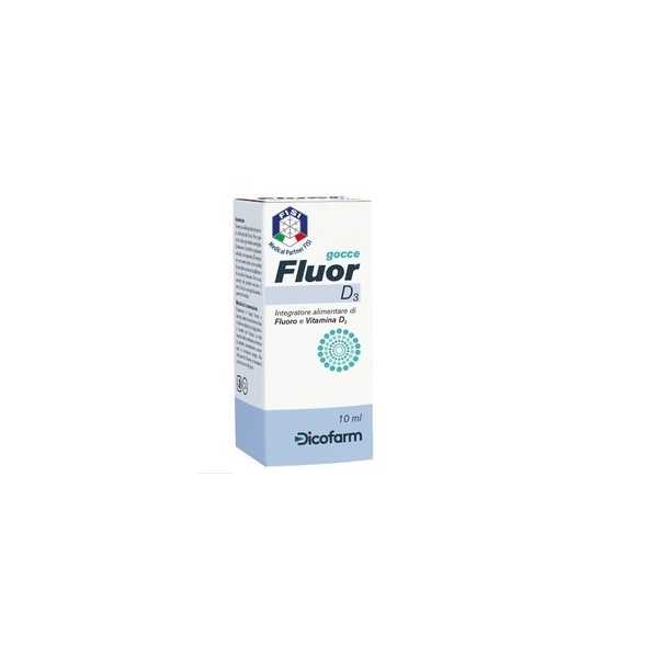 Dicofarm - FluorD3 Gocce 10 ml | Farma di Fiducia