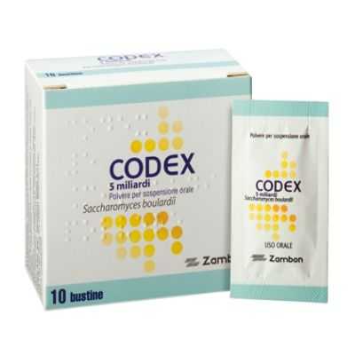 CODEX 10 Bustine 5 Miliardi 250mg