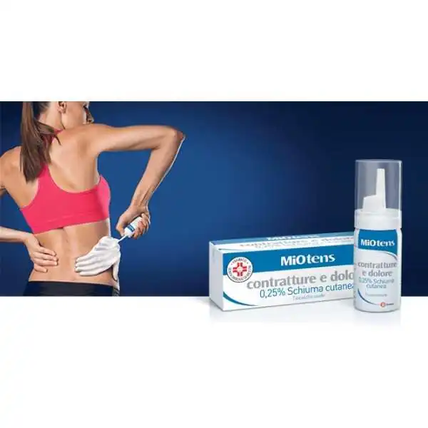 MIOtens Schiuma Cutanea 0,25% | Farma di Fiducia
