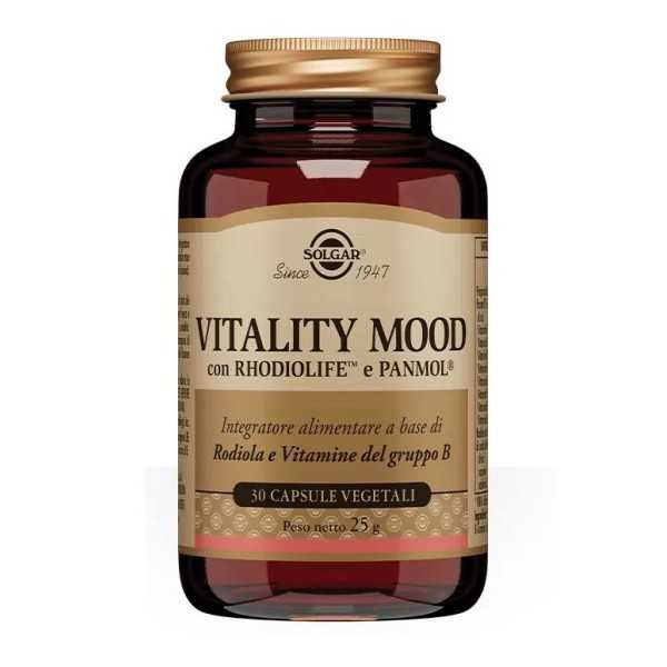 Solgar Vitality Mood 30 Capsule Vegetali | Farma di Fiducia
