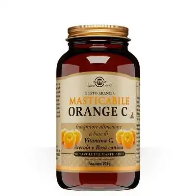 Solgar Orange-C 90 Tavolette Masticabili | Risparmia in Farmacia