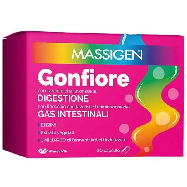 Massigen Gonfiore - 20 Capsule | Farma di Fiducia