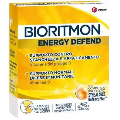 Energy Defend 14 Bustine Orosolubili | Farma di Fiducia