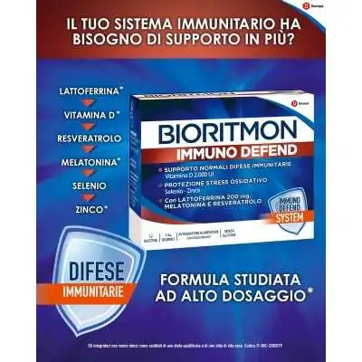 Bioritmon Immuno Defend 12 Bustine | Farma di Fiducia