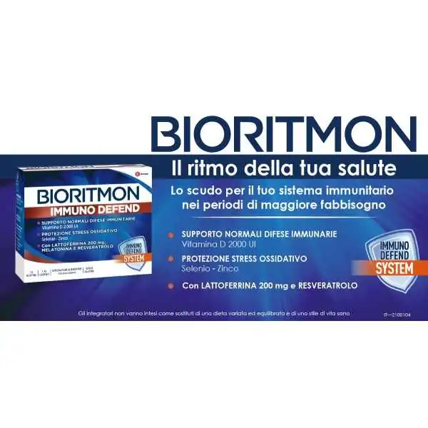 Bioritmon Immuno Defend 12 Bustine | Farma di Fiducia