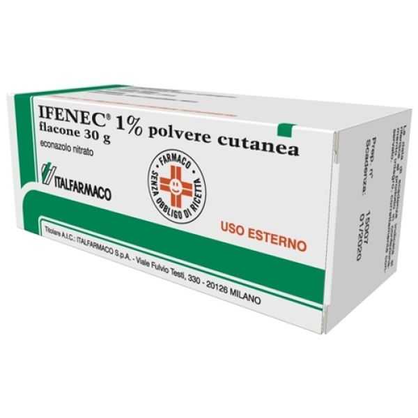 IFENEC Polvere Cutanea 30G 1% Econazolo