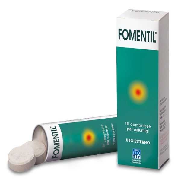 Fomentil 10 Compresse per Suffimugi  |  Farma di Fiducia