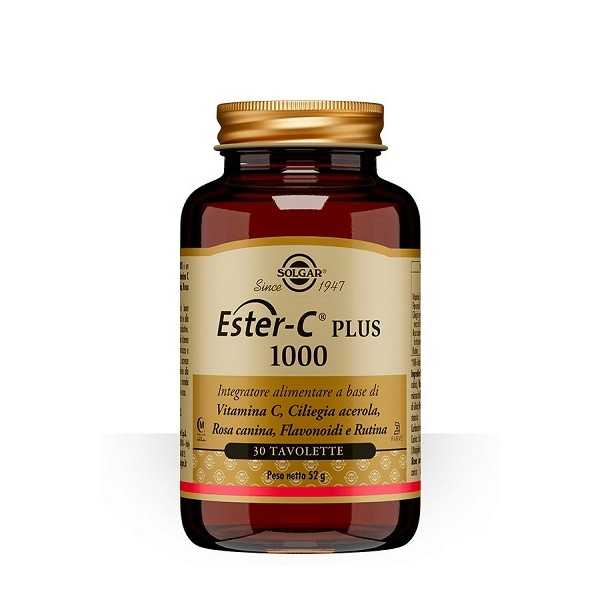 Solgar Ester C Plus 1000 30 Tavolette | Risparmia in Farmacia