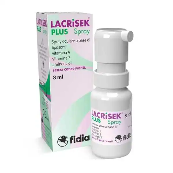 Lacrisek Plus Spray - Soluzione Oftalmica 8 ml  |  Farma di Fiducia