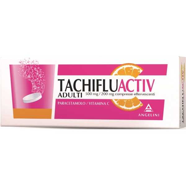 TachifluActiv Adulti 500+200 mg 12 Compresse | Risparmia in Farmacia