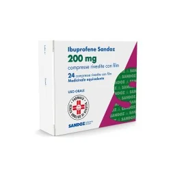 IBUPROFENE SANDOZ 24  COMPRESSE IBUPROFENE 200mg, Sandoz