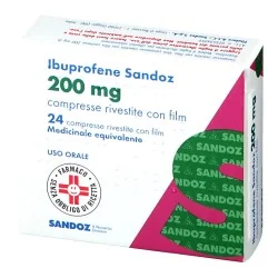 IBUPROFENE SANDOZ 24  COMPRESSE IBUPROFENE 200mg, Sandoz 2
