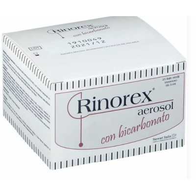 Rinorex aerosol con bicarbonato 25 fiale  |  RIsparmia in Farmacia