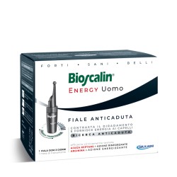 Bioscalin - Energy Uomo - 10 Fiale Anticaduta | Farma di Fiducia