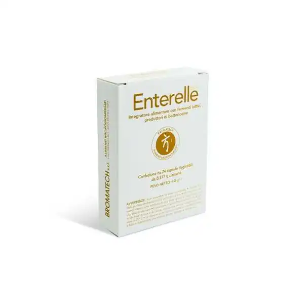 Bromatech - Enterelle Plus - 24 Capsule deglutibili Fermenti lattici