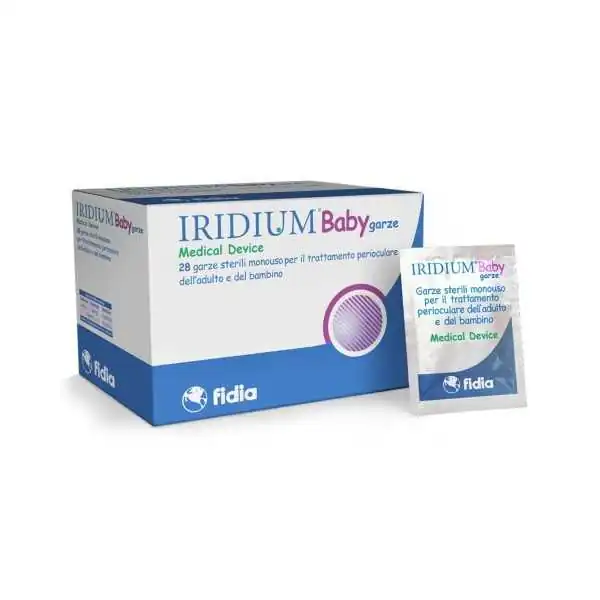 Iridium Baby Garze Oculari Medicate 28 Pezzi | Farma di Fiducia