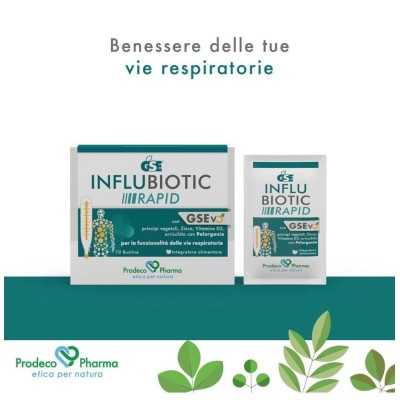 GSE - INFLUBIOTIC RAPID - 10 Bustne | Risparmia in Farmacia
