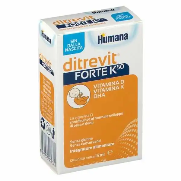 HUMANA - ditrevit FORTE K 50 - 15ml  |  Risparmia in Farmacia