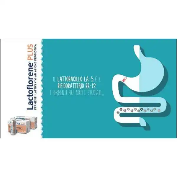 LACTOFLORENE PLUS 12 BUSTE OROSOLUBILI MONODOSE, Montefarmaco