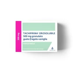 Tachipirina Orosolubile 500mg Fragola/Vaniglia | Risparmia in Farmacia