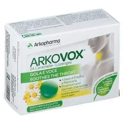 ARKOVOX - 24 Caramelle Menta-Eucalipto | Risparmia in Farmacia