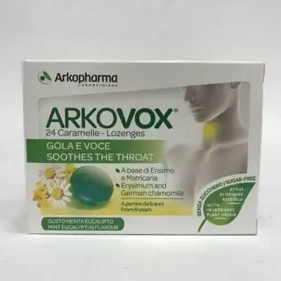 ARKOVOX - 24 Caramelle Menta-Eucalipto | Risparmia in Farmacia