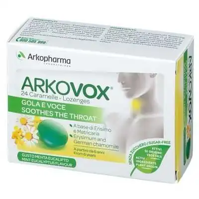 ARKOVOX - 24 Caramelle Menta-Eucalipto | Risparmia in Farmacia