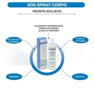 CortinaT SOS Spray Corpo Flacone da 250ml | Farma di Fiducia