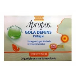 APROPOS GOLA DEFENS MENTOLO EUCALIPTOLO 20 PASTIGLIE, Apropos