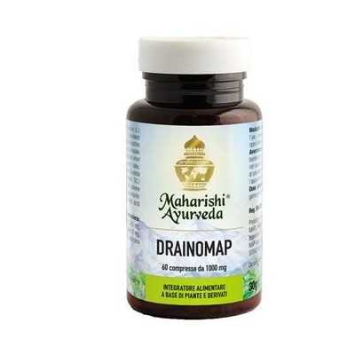 Maharishi  Ayurveda Drainomap Intestino 60 Compresse, Maharishi Ayurveda