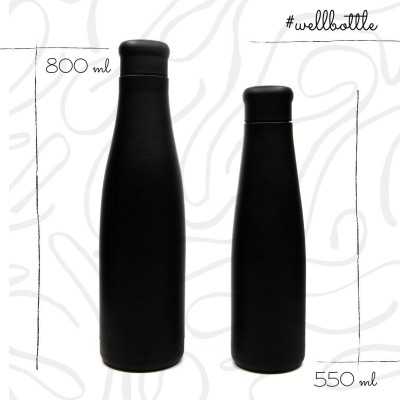 Borraccia termica in acciaio inossidabile Woodway - 550ml – Well Colorazione Vintage