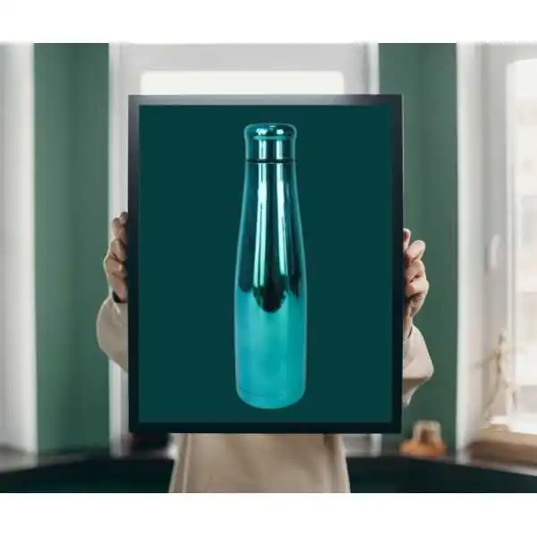 BORRACCIA TERMICA 550ML WELL Green Chrome
