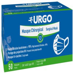 URGO Mascherine Chirurgiche 50 Pezzi  |  Farma di Fiducia