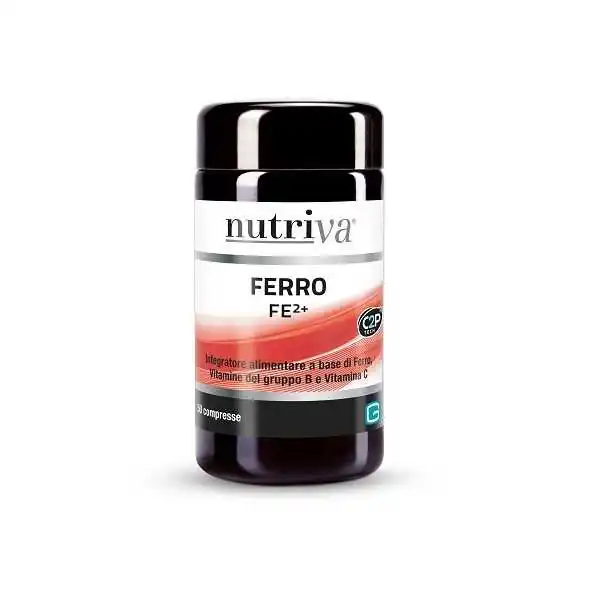 Nutriva- Ferro Fe2+ 50 Compresse | Risparmia in Farmacia