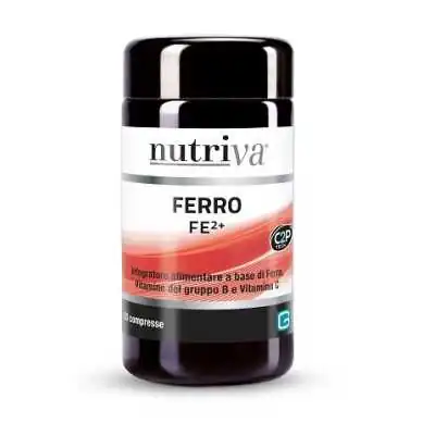 Nutriva- Ferro Fe2+ 50 Compresse | Risparmia in Farmacia