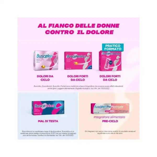 Buscofen 24 Capsule Molli, SANOFI SPA
