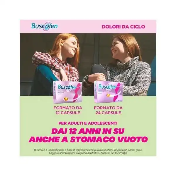 Buscofen 24 Capsule Molli, SANOFI SPA