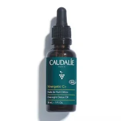 Caudalie Vinergetic Olio Notte Detox 30ml Con Olio Esenziale di Neroli - Olio di Mandorle e di Vonacciuoli d'Uva, CAUDALIE