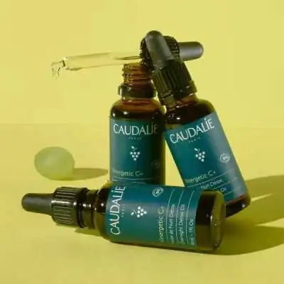 Caudalie Vinergetic Olio Notte Detox 30ml Con Olio Esenziale di Neroli - Olio di Mandorle e di Vonacciuoli d'Uva, CAUDALIE