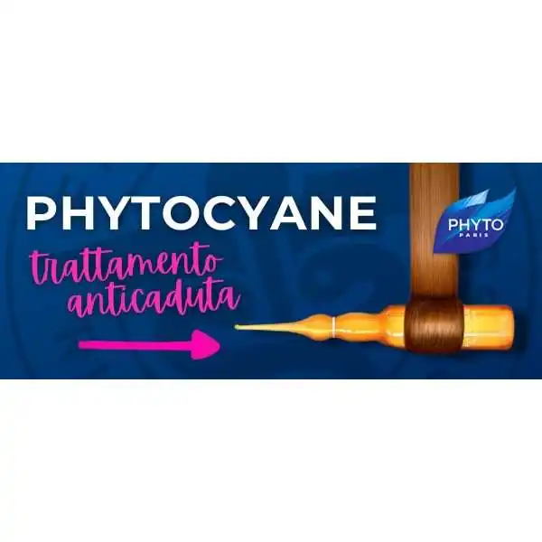 Phytocyane 12 Fiale Anticadute | Farma di Fiducia